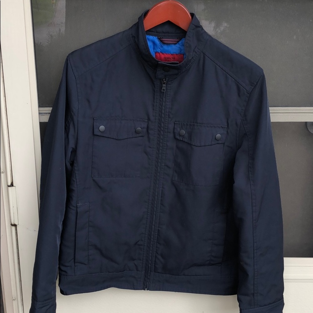 Men’s Alfani Navy Blue Utility Jacket